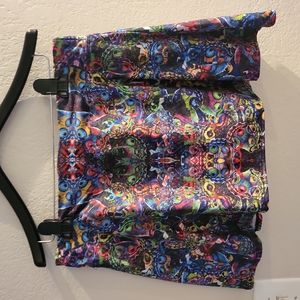 Patterned Tennis/Golf Skirt with Built in Shorts